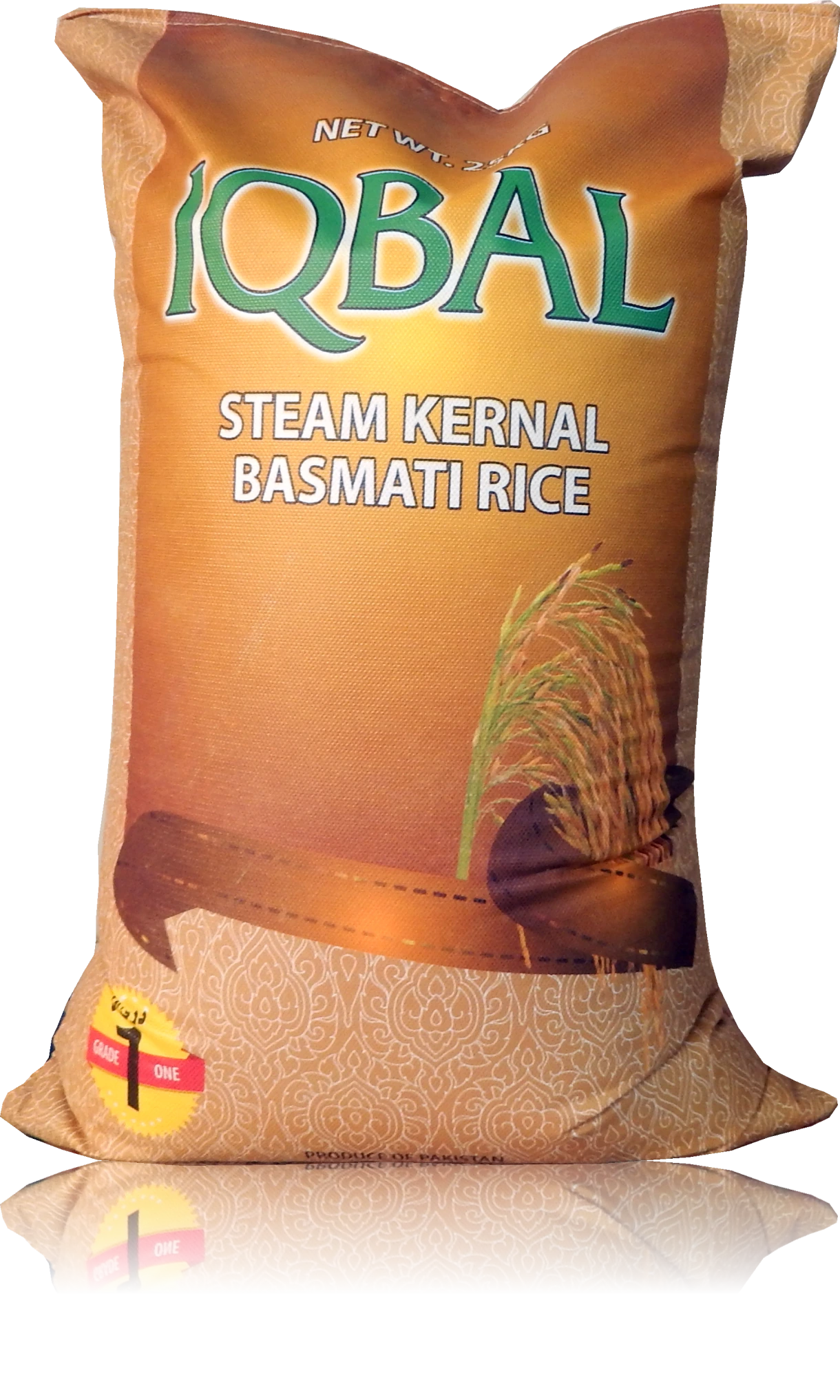 IQBAL Steamed Kernal Basmati Rice - 25 Kg
